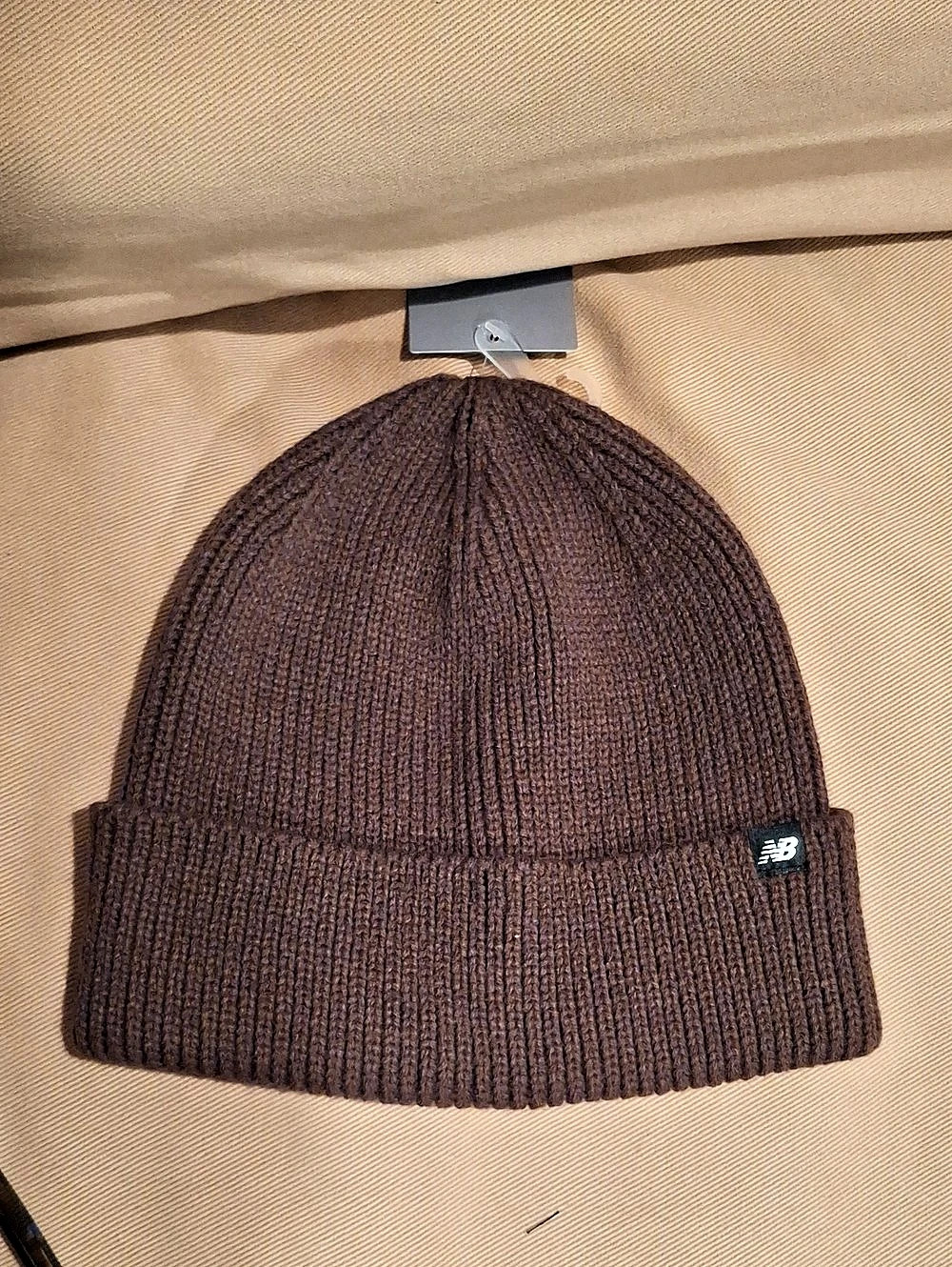 New Balance Winter Watchmans Beanie Brown
